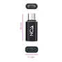 Nanocable Adaptador Micro USB Macho a USB-C Hembra Negro